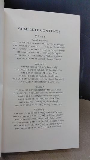 Restoration Comedy  image number 1