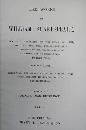 The Works of William Shakespeare image number 1