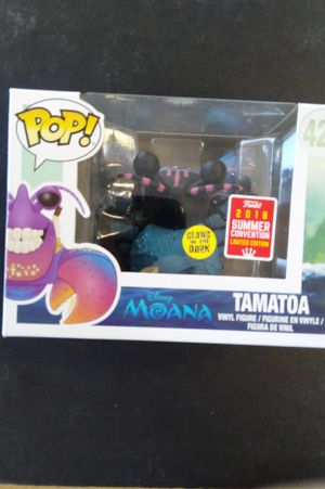 Funko Pop! Disney #421 Moana Glow in The Dark Tamatoa (2018 Summer Convention Exclusive) image number 1