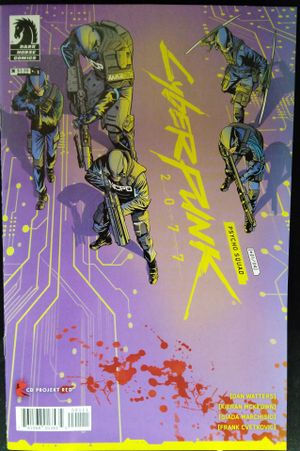 Cyberpunk 2077: Psycho Squad Complete Comic Miniseries image number 0