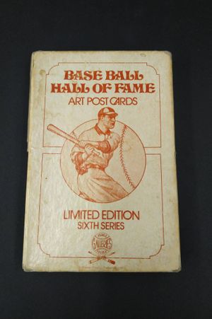 Baseball Hall of Fame Post Cards image number 0