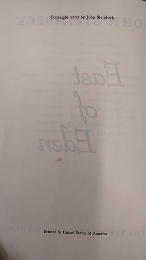 East of Eden image number 1