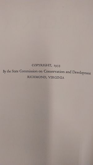 Caverns of Virginia (Virginia.  State Commission on Conservation and Development.  Bulletin 35.  Educational series no.l) image number 2