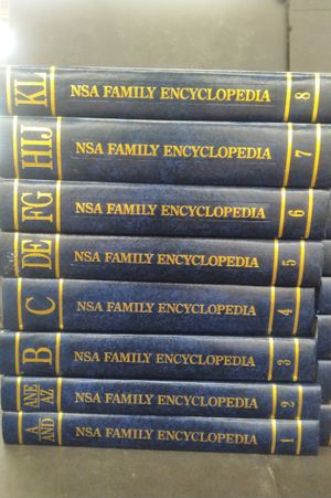 NSA Family Encyclopedia Set image number 0