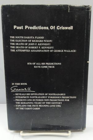 Criswell's Forbidden Predictions: Based on Nostradamus and the Tarot image number 1