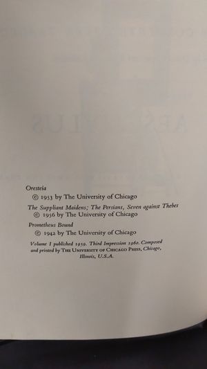 The Complete Greek Tragedies image number 1