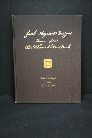 Jacob Angstadt Designs Drawn From His Weavers Patron Book image number 1