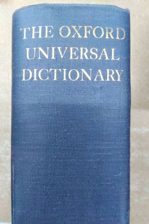Oxford Universal Dictionary image number 0