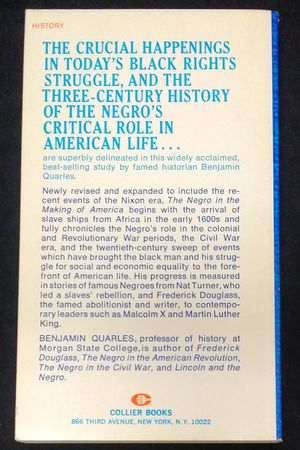 The Negro in the making of America (Collier Books) image number 1