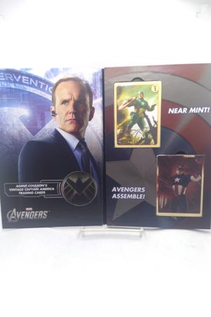 Captain America Trading Cards Prop Replica image number 1