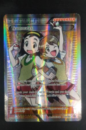 Teammates 160/160 Holofoil Trainer Supporter Pokemon Card image number 0