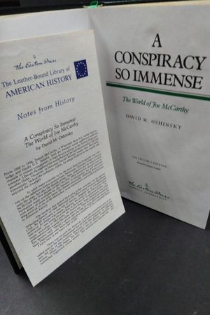 A Conspiracy So Immense: The World of Joe McCarthy image number 1