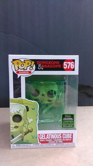 Funko Pop! Dungeons and Dragons Gelatinous Cube Shared Sticker ECCC 2020 Exclusive image number 0