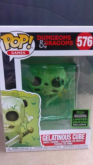 Funko Pop! Dungeons and Dragons Gelatinous Cube Shared Sticker ECCC 2020 Exclusive image number 2