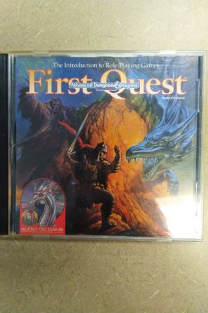 First Quest/Audio Cd Game (Advanced Dungeons & Dragons 2nd Edition) image number 0