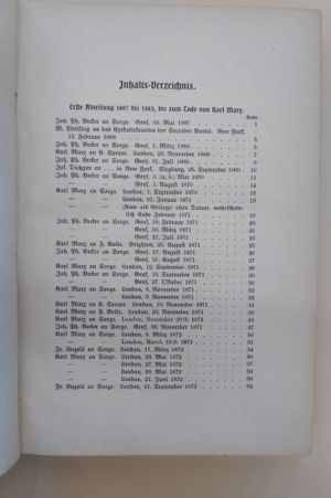 Briefe und Ausz&uuml;ge aus Briefen von Joh. Phil. Becker, Jof. Dietzgen, Friedrich Engels, Karl Marx u.A. an F.A. Sorge und Andere image number 1