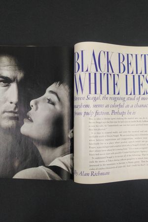 GQ Steven Seagal 1991 image number 2