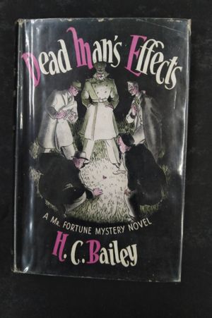 Dead Man's Effects: A Mr. Fortune Mystery Novel image number 0