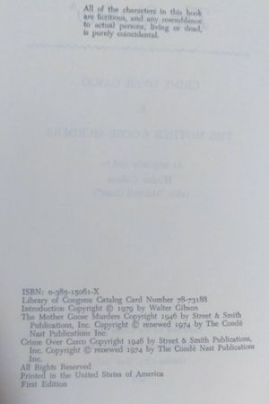 Crime over Casco & The Mother Goose murders image number 1