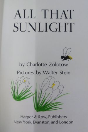 All That Sunlight image number 1
