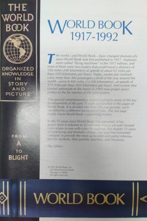 World Book Encyclopedia 75th Anniversary image number 1