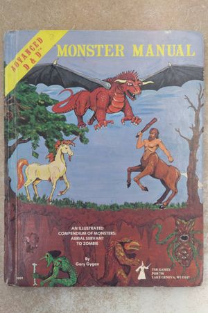 Advanced Dungeons and Dragons Monster Manual image number 0