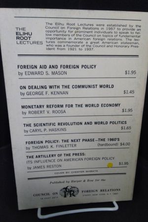 The Artillery of the Press: Its Influence on American Foreign Policy image number 2