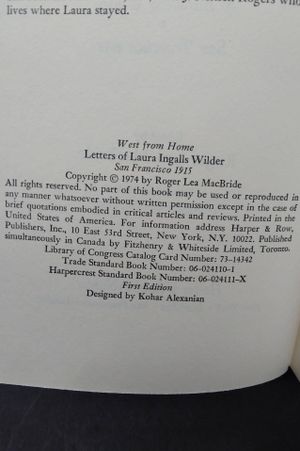 West from Home: Letters of Laura Ingalls Wilder San Francisco 1915 image number 2