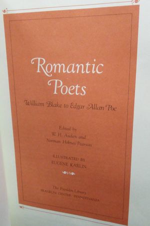 Romantic Poets: William Blake to Edgar Allan Poe image number 2