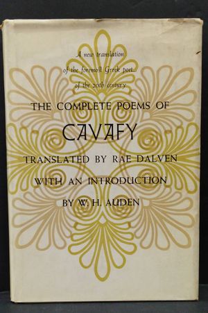The Poems of Cavafy image number 0