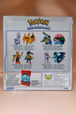 Tomy Pokemon XY Mega Pokemon 2 Pack - Mega MewTwo X and Mega Charizard X image number 2