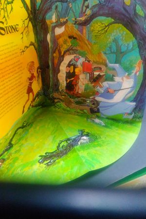 Disney's Sword in the Stone LP Record and Pop-Up Panorama Storybook image number 1