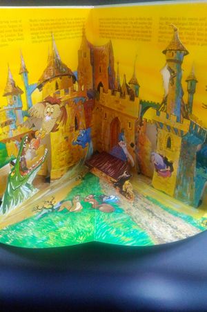 Disney's Sword in the Stone LP Record and Pop-Up Panorama Storybook image number 2