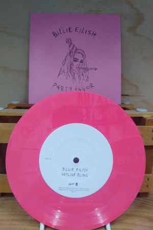 Party Favor / Hotline Bling (Pink Vinyl) [7" VINYL] image number 2