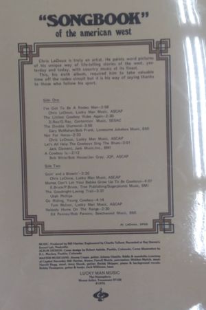 Songbook Of The American West image number 1