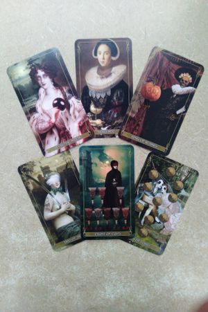 Madam Lydia Wilhelmina's Tarot of Monsters, the Macabre, and Autumn Scenes image number 0