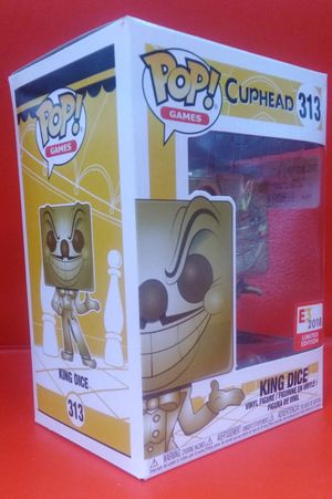 Funko Pop! Games #313 Gold King Dice (2018 E3 Exclusive) image number 0