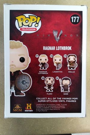 Funko POP TV: Vikings Ragnar Lothbrok Action Figure image number 1