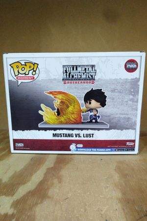 Funko Pop! Moment: Fullmetal Alchemist Bortherhood - Mustang Vs. Lust image number 1