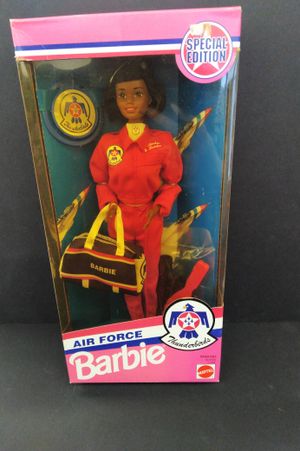 Air Force Thunderbirds Barbie African American #11553 image number 0