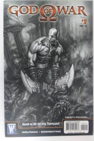 God of War #1 Second Printing Variant image number 1