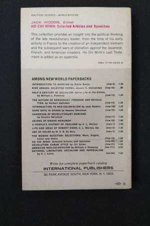 Ho Chi Minh: Selected Articles and Speeches, 1920-1967 image number 1