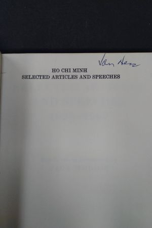 Ho Chi Minh: Selected Articles and Speeches, 1920-1967 image number 2