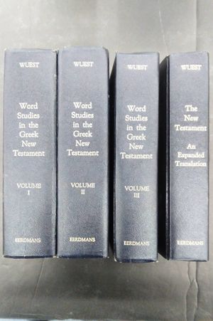 Wuest's Word Studies from the Greek New Testament image number 0