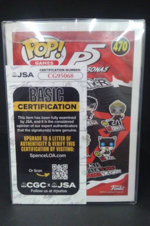Funko Pop! Games: Persona 5 - Panther Autographed image number 1