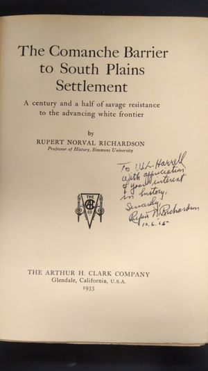 The Comanche Barrier to South Plains Settlement: A Century and a Half of Savage Resistance to the Advancing White Frontier image number 2