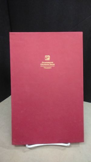 Quarternote Chapbook Series: Volume I image number 0