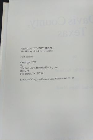 Jeff Davis County, Texas image number 1