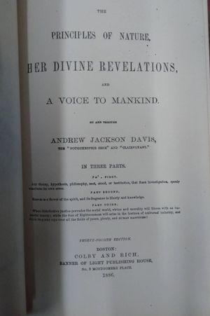 The Principles of Nature, Her Divine Revelations, and a Voice to Mankind image number 2
