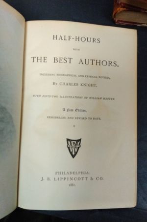 Half Hours With The Best Authors Volumes I - IV image number 2